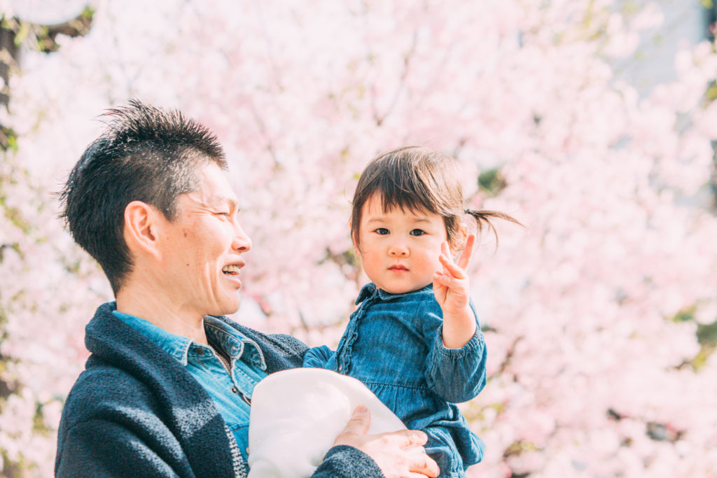 駿府城の桜で