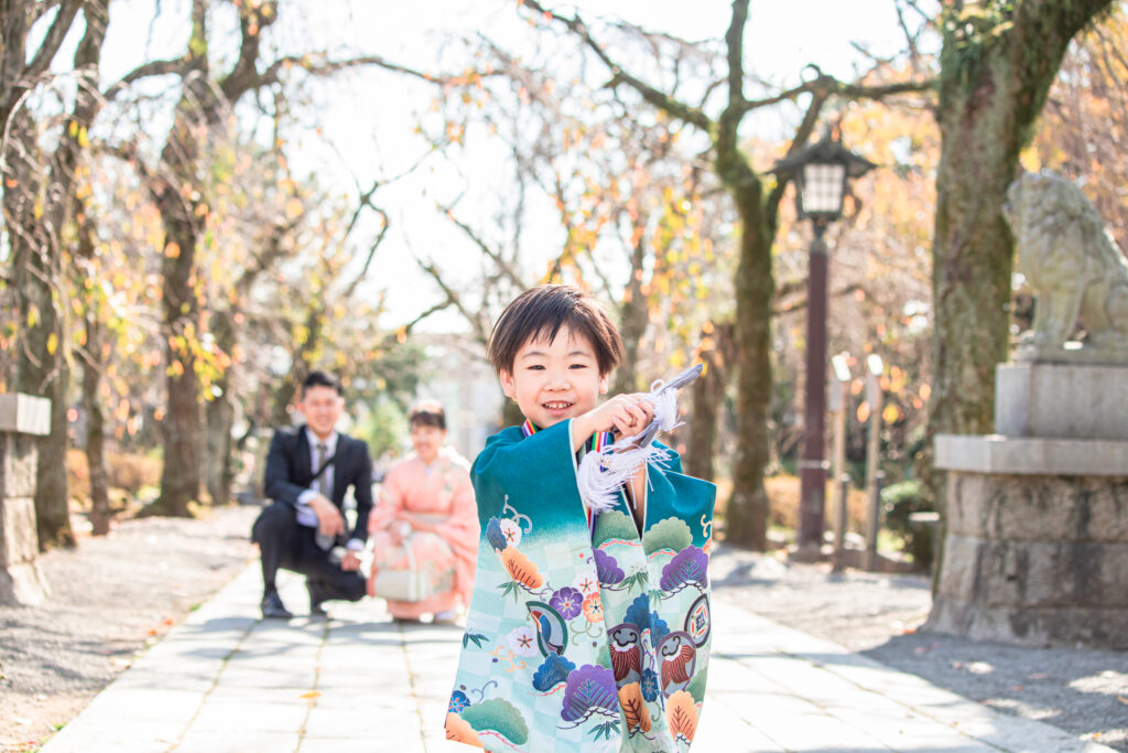 鬼滅の刃ごっこin三嶋大社