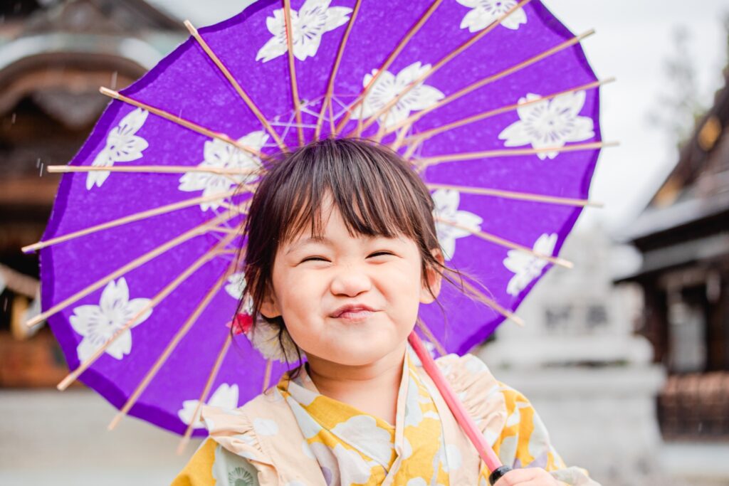 雨でも笑顔です☺