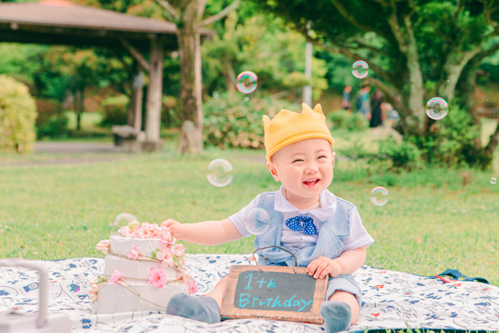 1歳のお誕生日おめでとう🎉