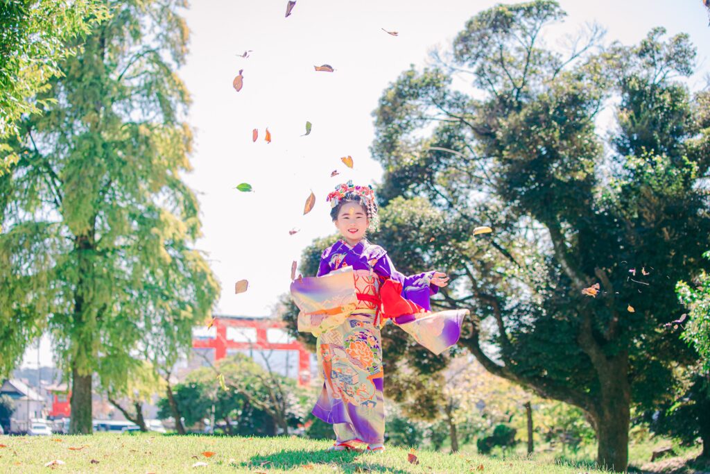 7歳の七五三写真👘