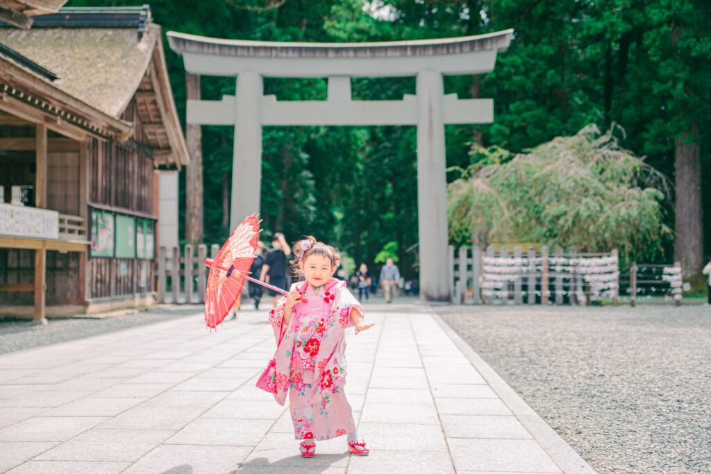 七五三撮影in小國神社👘