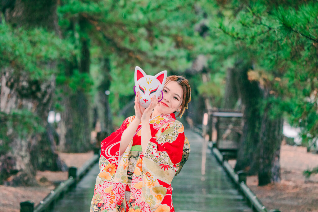 成人式前撮りin三保の松原👘