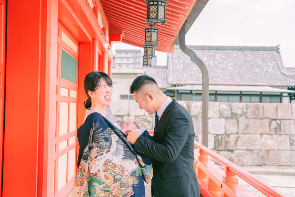 お宮参りin五社神社